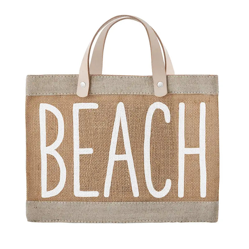 Mini Market Tote - Beach