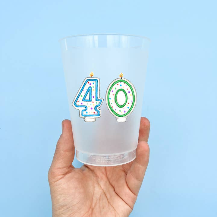 Party Cup Set | 40th