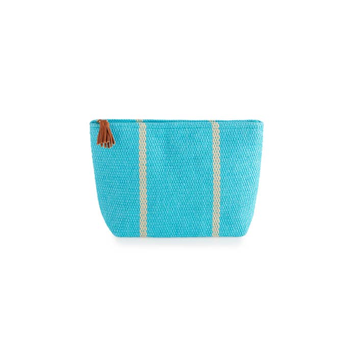 Riva Zip Pouch | Turquoise