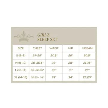 Girls Sleep Pant Set | Nutcracker Trellis