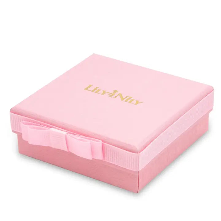 Necklace and Earrings Set | Gold | Glitter Ice Cream