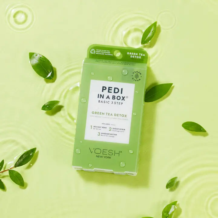 Pedi in A Box | 3 Step | Green Tea