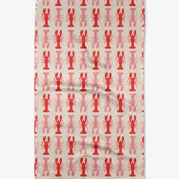 Tea Towel - Lobster Stripe
