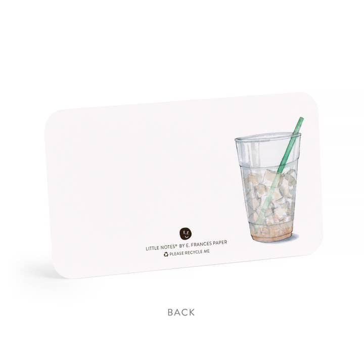Little Notes | Iced Coffee