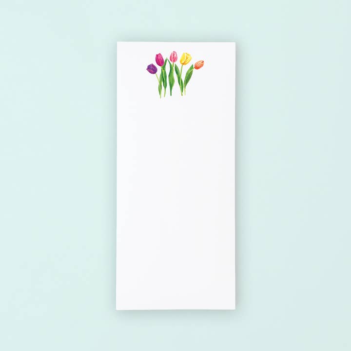 Tulips Tall Notepad