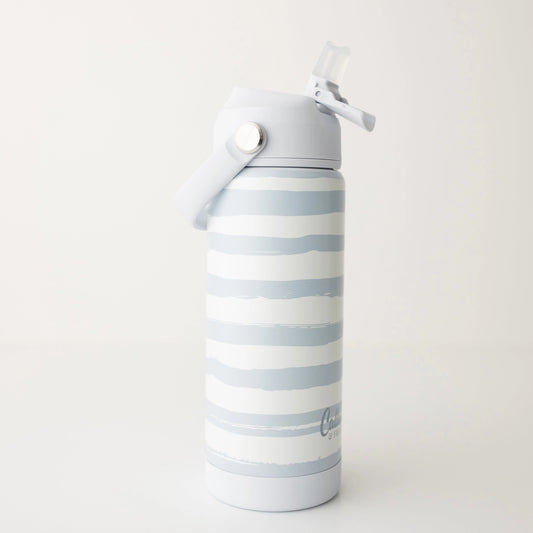 The Kyler Tumbler | Brush Stripes Blue