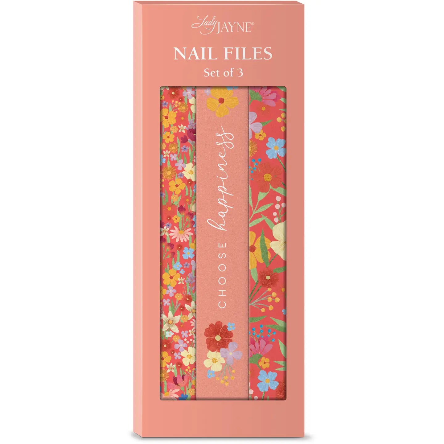 Floral Nail File Set