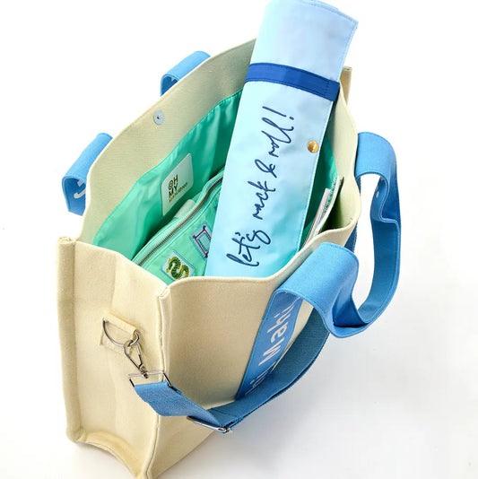 Mahj It All Bag | Light Blue