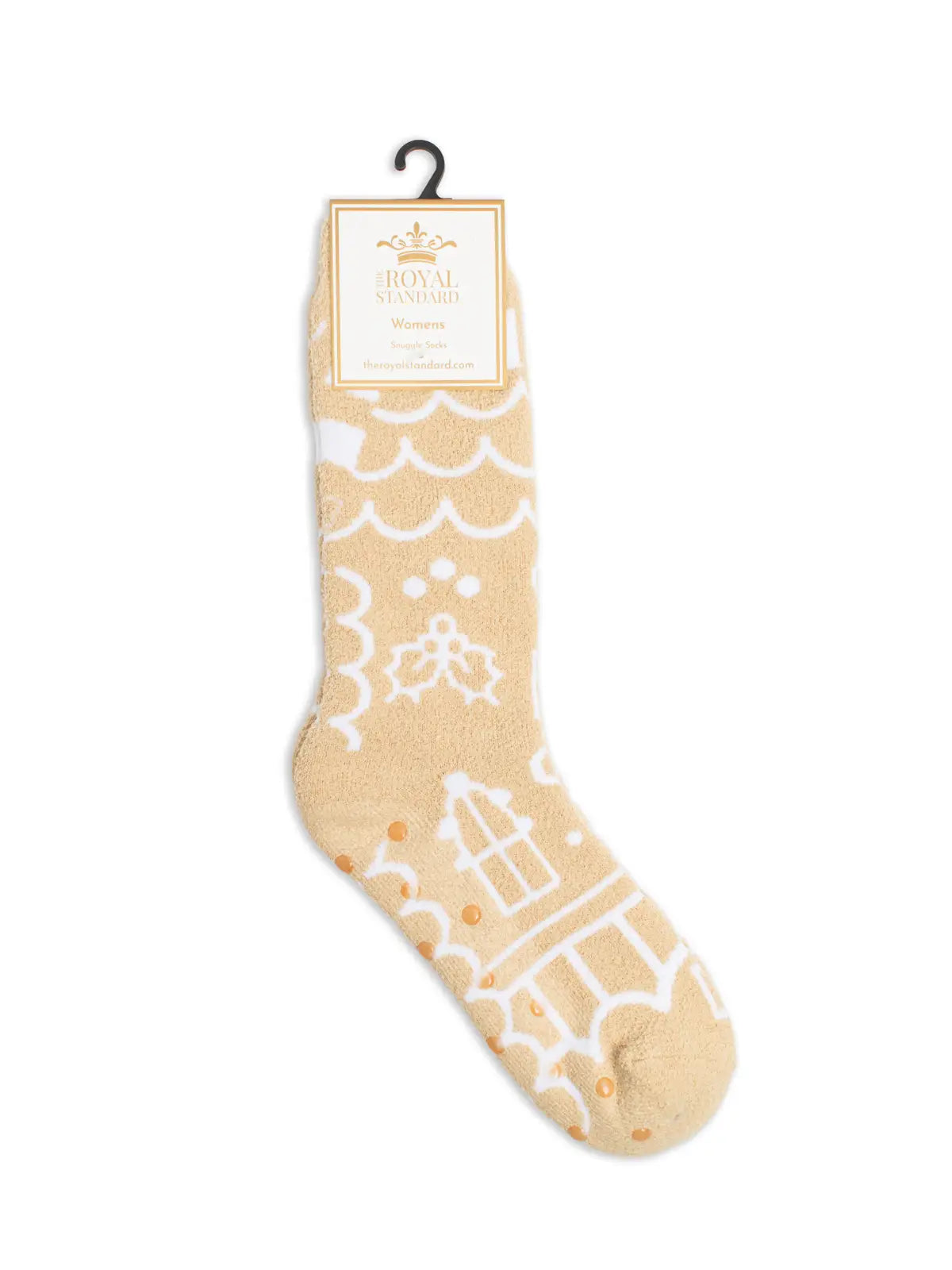Women's Gingerbread House Snuggle Socks