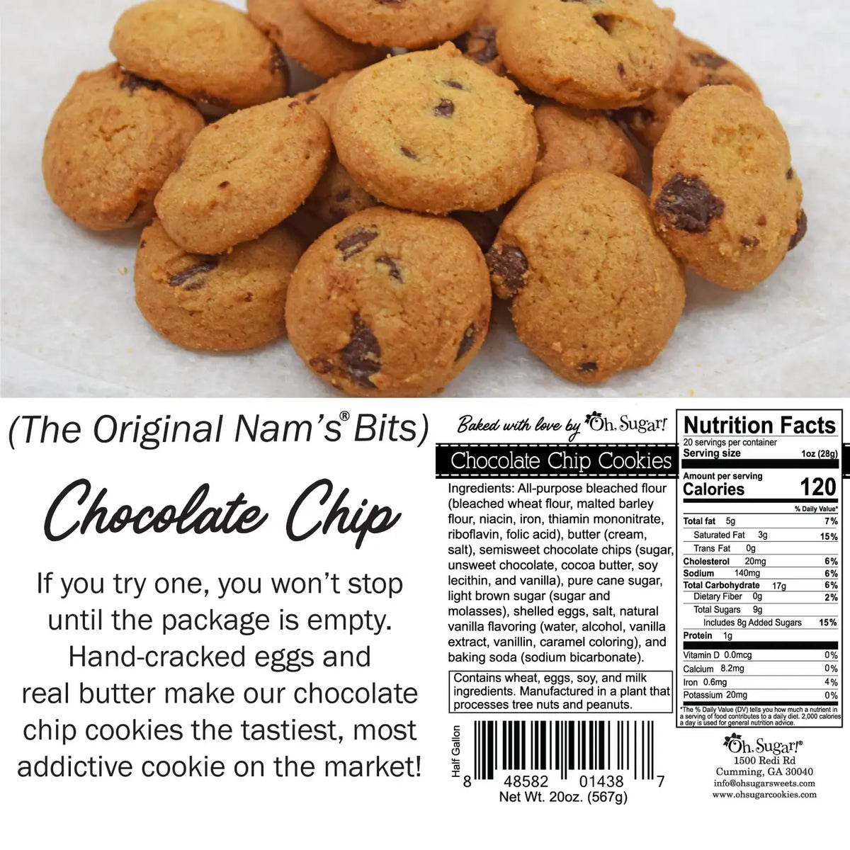 Pint Jar | Choc Chip | Halloween
