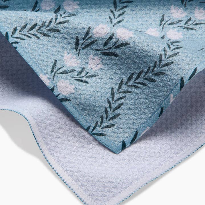 Tea Towel | Vintage Floral Stripe