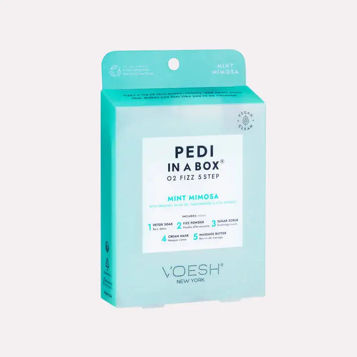 Pedi in A Box | O2 Fizz 5 Step | Mint Mimosa