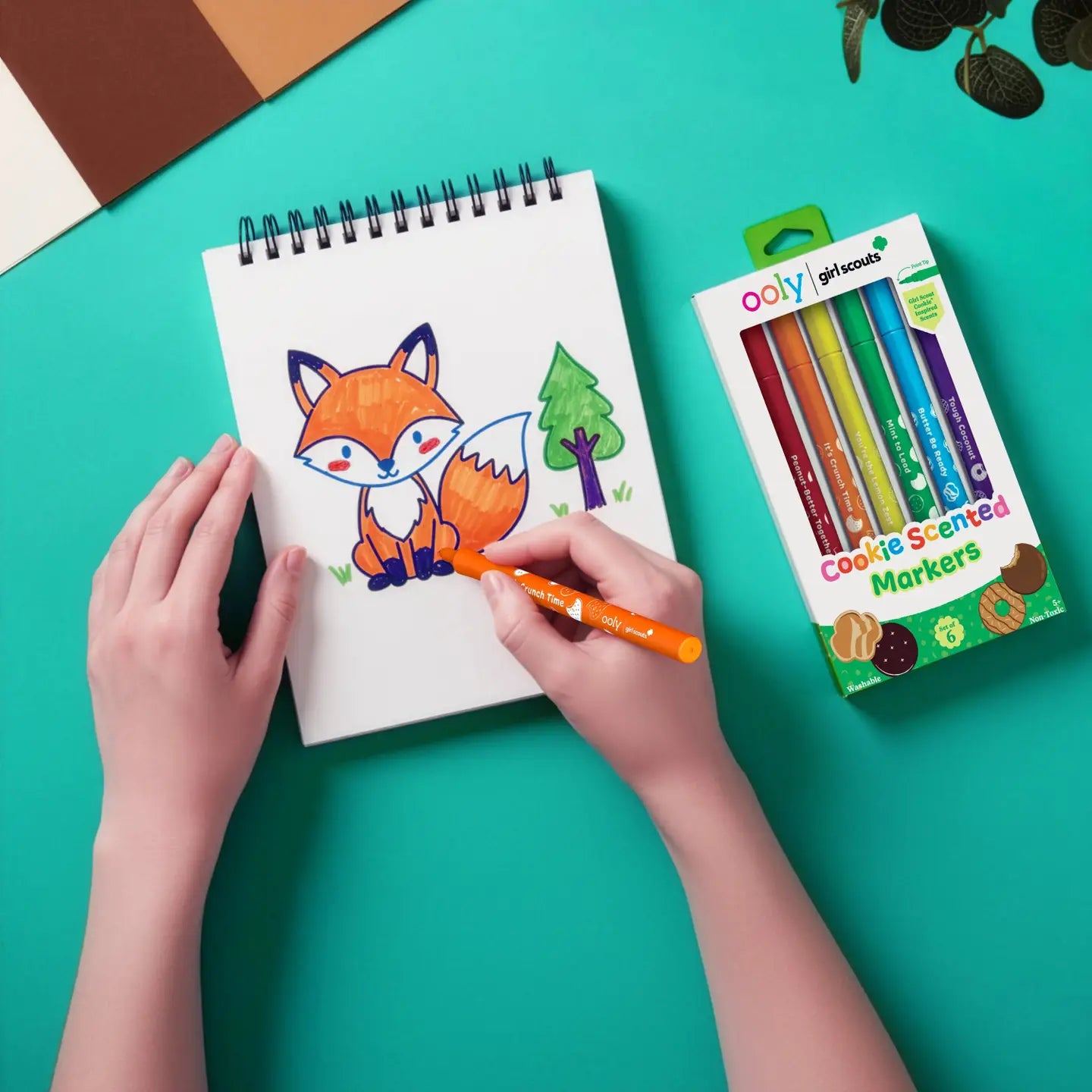 OOLY X Girl Scouts: Cookie Scented Markers