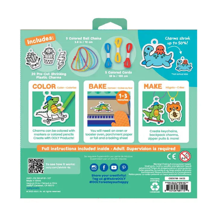 Shrink-Its! | D.I.Y. Shrink Art Kit | Fun Friends