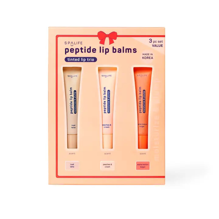 Peptide Lip Balms Gift Set Trio
