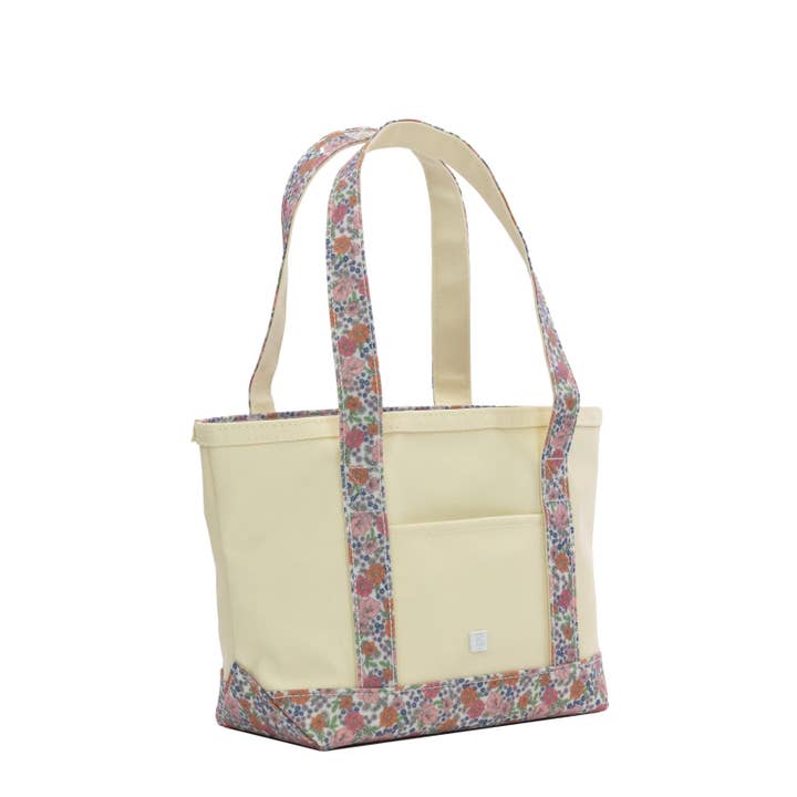 Mini Tote | Garden Floral Trim