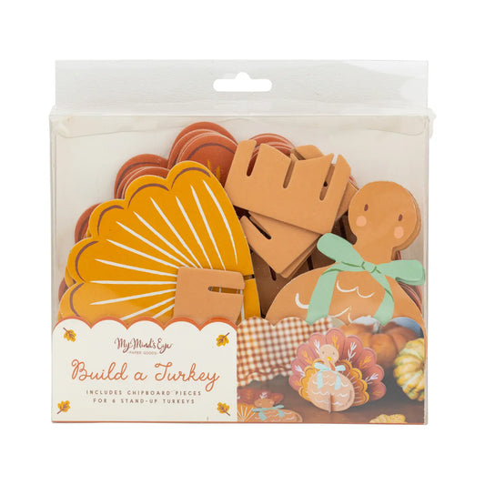 Build A Turkey Diy Craft