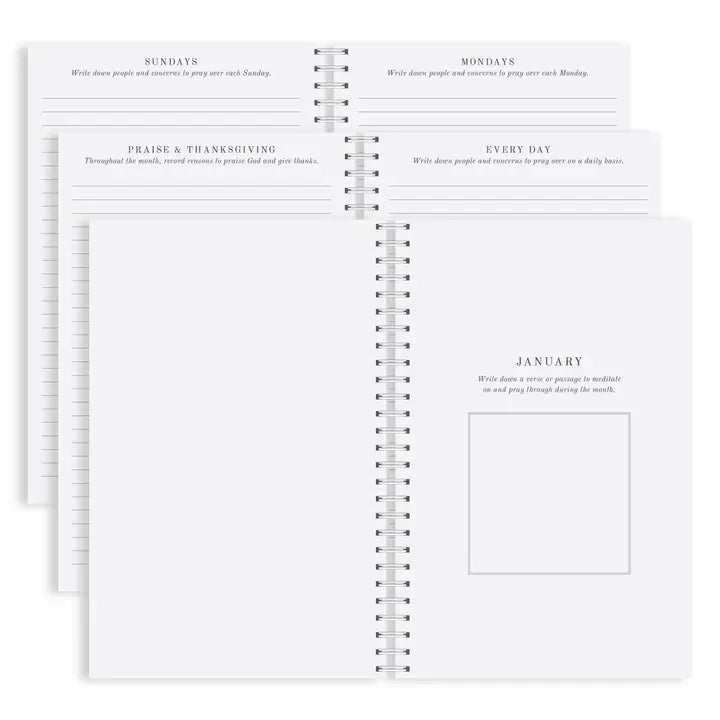 Yearly Prayer Journal | Pink Lemonade