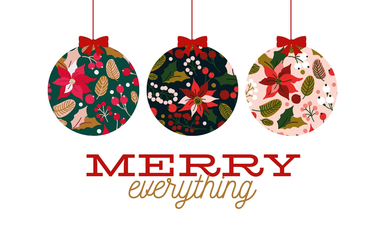 Acrylic Tray Inserts | Traditional Christmas