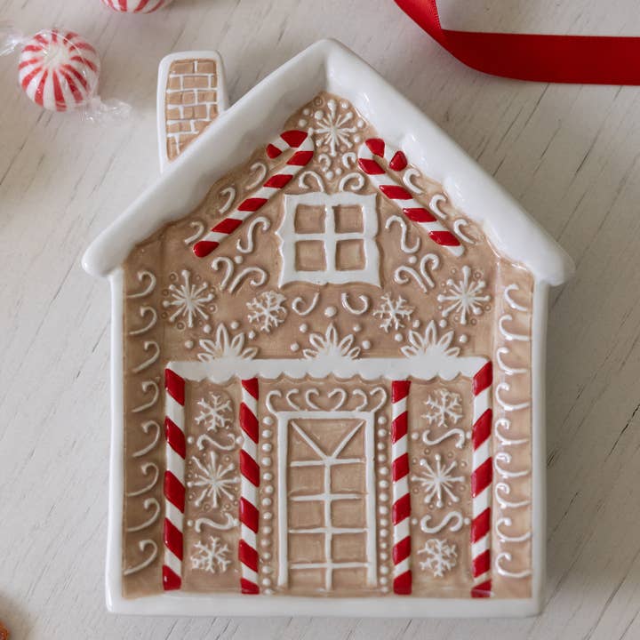 Appetizer Plate | Gingerbread House