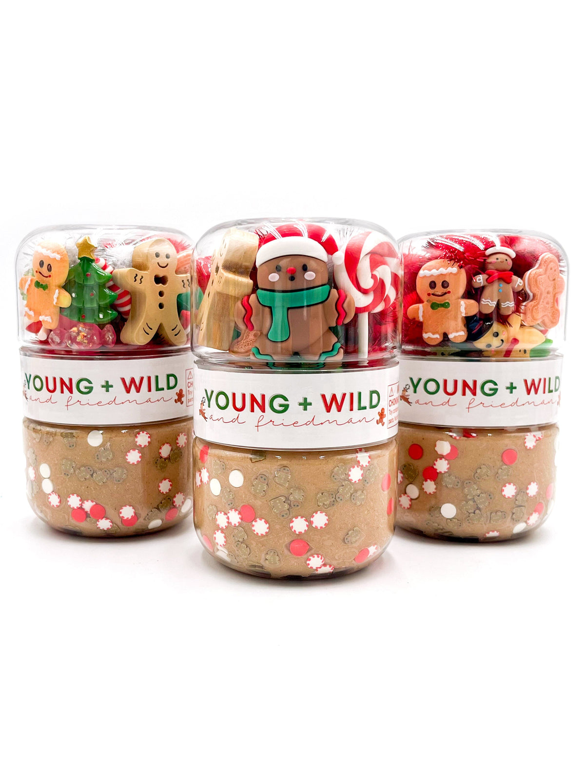 Grab & Go Dough Jar | Gingerbread