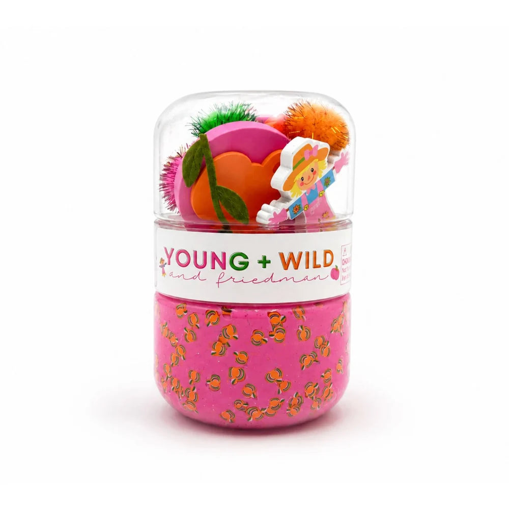 Grab & Go Dough Jar | Pastel Pumpkins