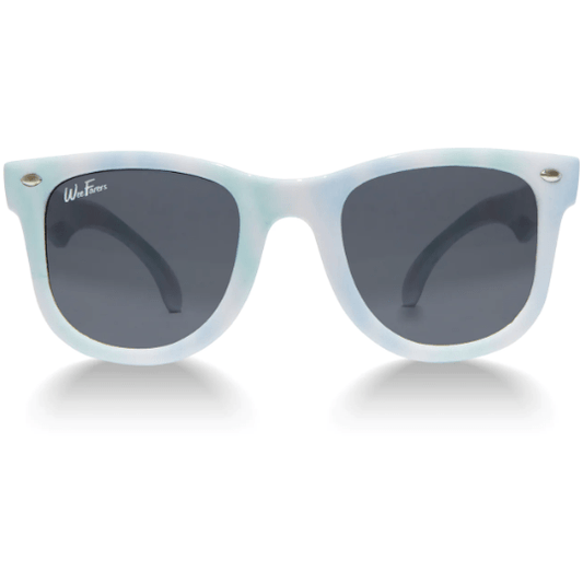 WeeFarers® Polarized Sunglasses | Tie Dye Blue-Green | Assorted Sizes