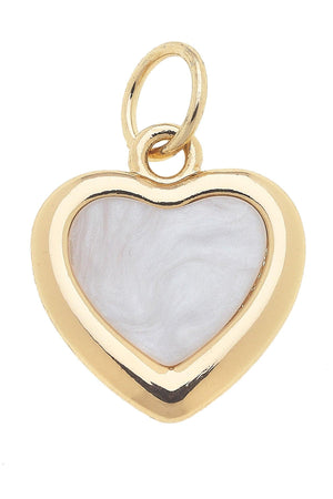 Charm | Mother of Pearl Heart