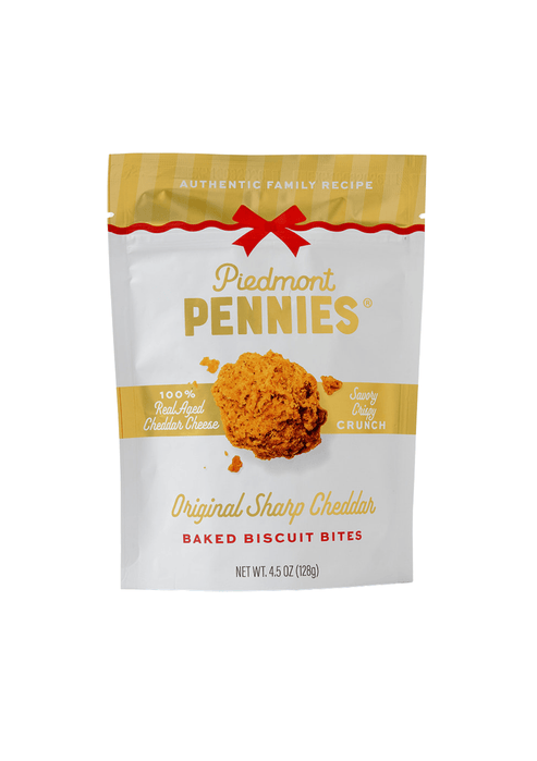 Holiday Piedmont Penny | Medium Pouch | Original Sharp Cheddar