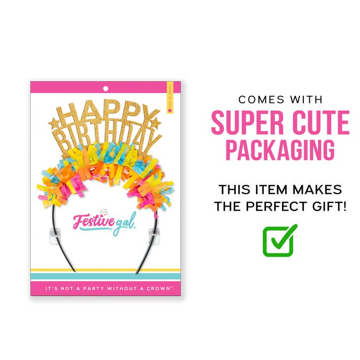 Happy Birthday Party Headband