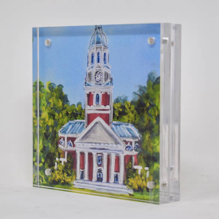 Wake Forest Landmark Acrylic Block - 4x4