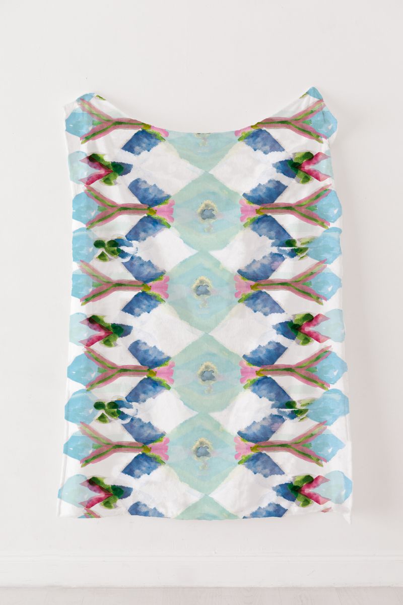 Plush Throw - Del Rio - Blue