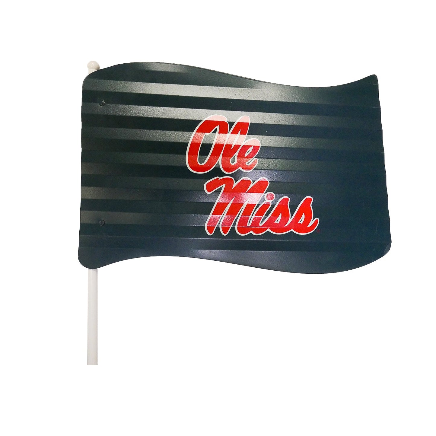 Metal Garden Flag Stake | Ole Miss