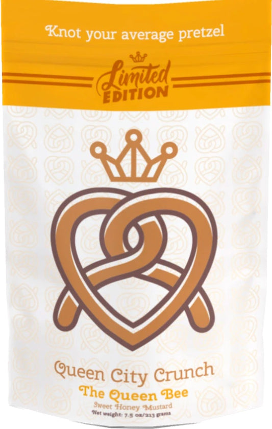 QCC 8 oz The Queen Bee Pretzels