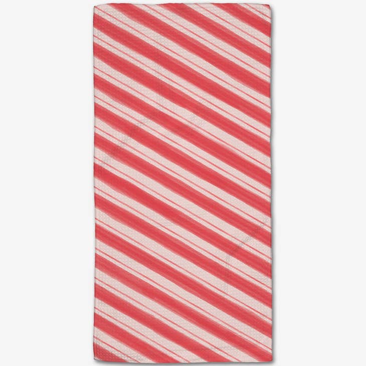 Bar Towel - Classic Candy Cane