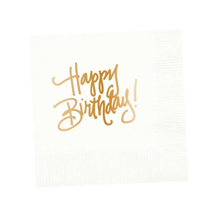 Happy Birthday! Napkins (Assorted)