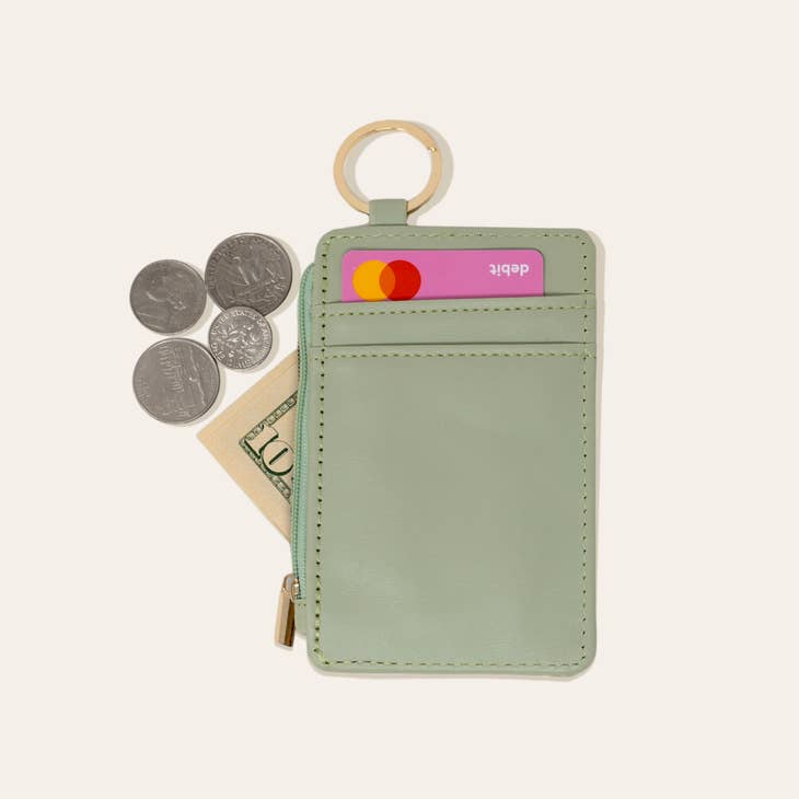 Keychain Wallet - Light Green