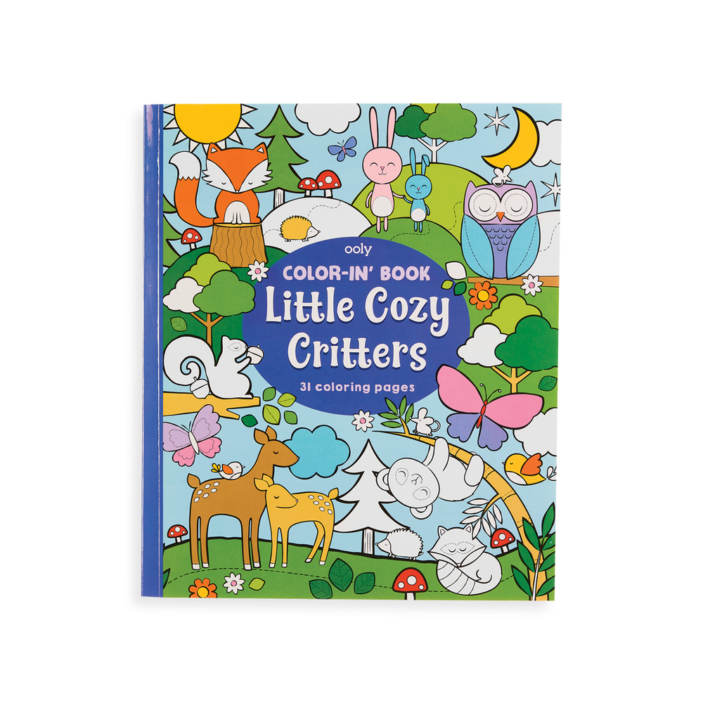 Color-in' Book | Little Cozy Critters