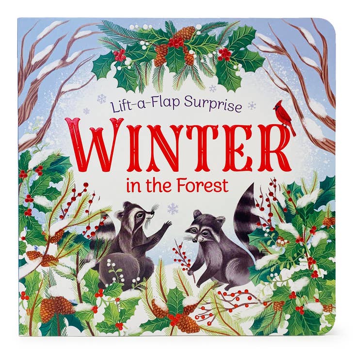 Lift A Flap Board Book | Winter in the Forest
