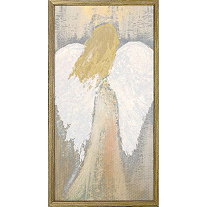 Angel Blonde, Embellished Mini Framed Canvas