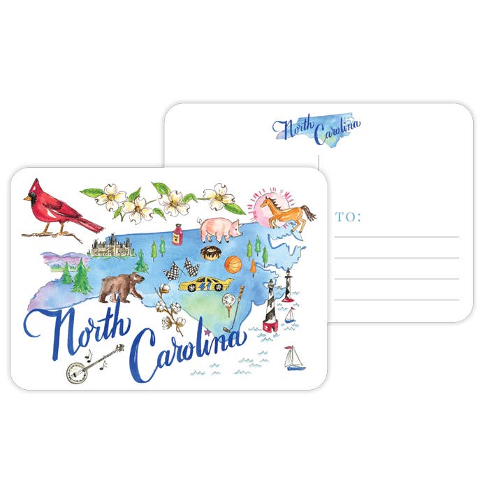 North Carolina Icons Post Cards