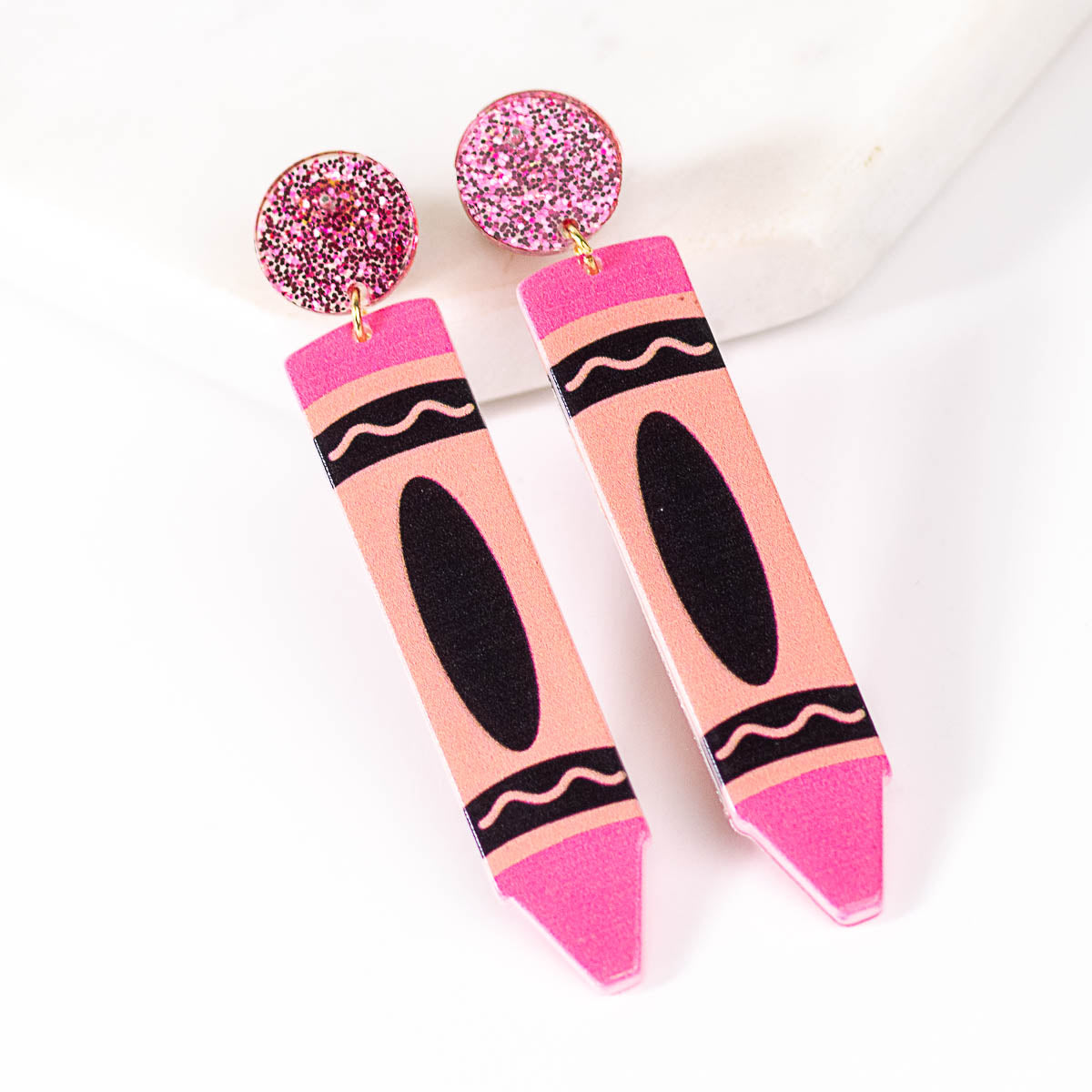 Crayon Earrings