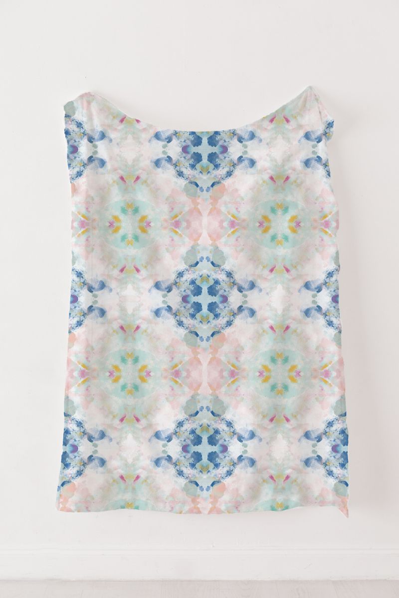 Plush Throw - Kei - White