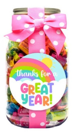Quart Jar | Candy | Teacher
