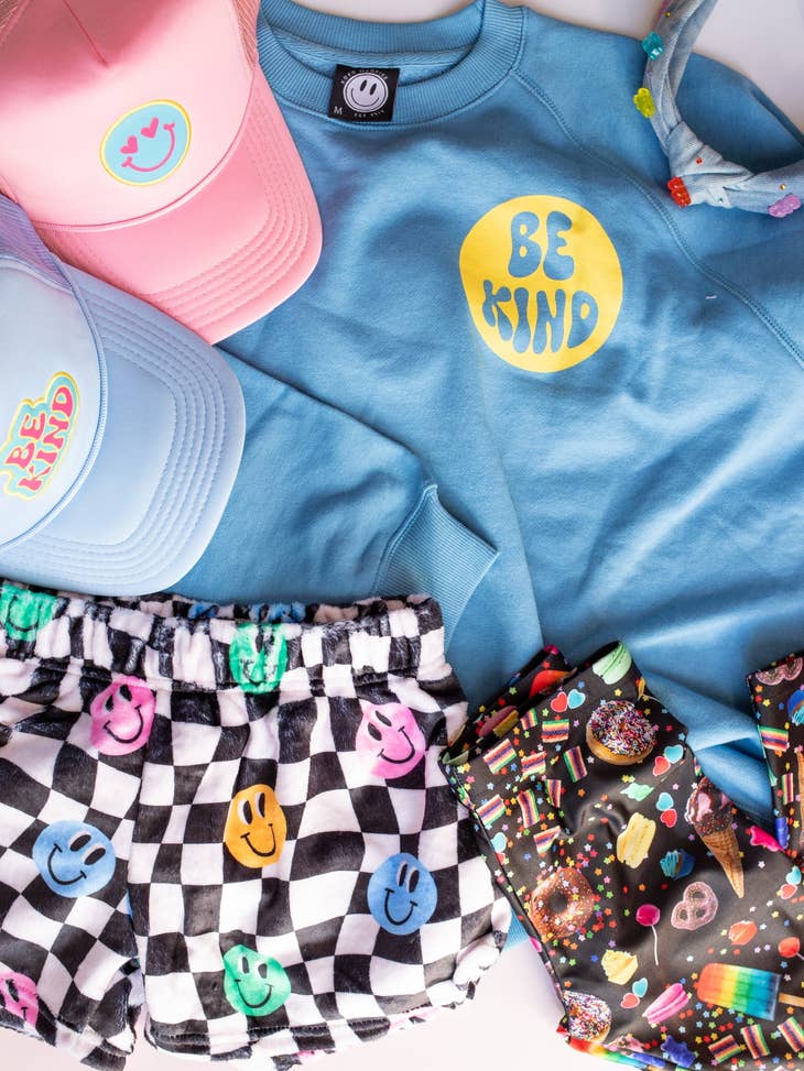 XOXO Kids | Blue Be Kind Sweatshirt