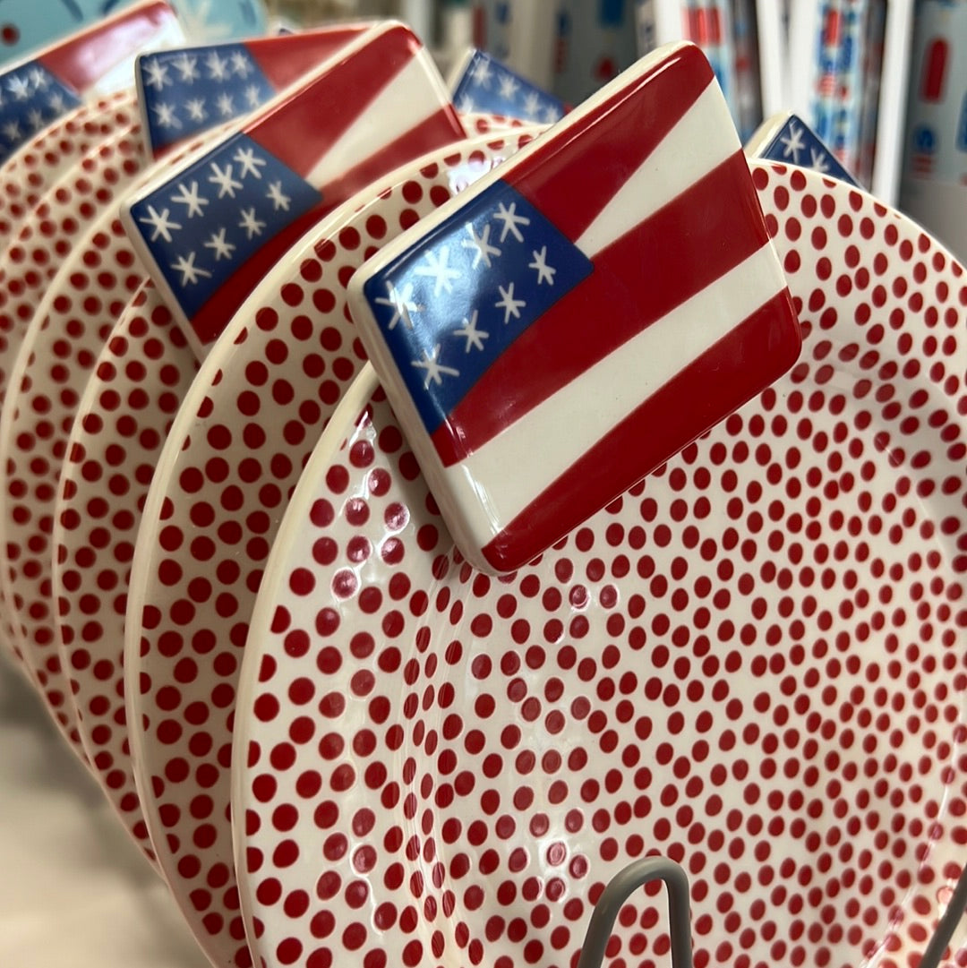 Embellishment Plate - Flag