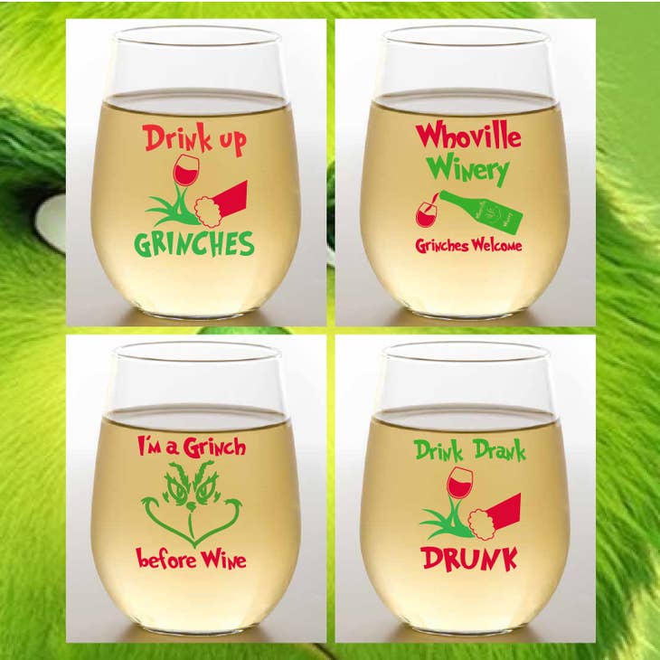 Shatterproof Wine Glasses - 4pk