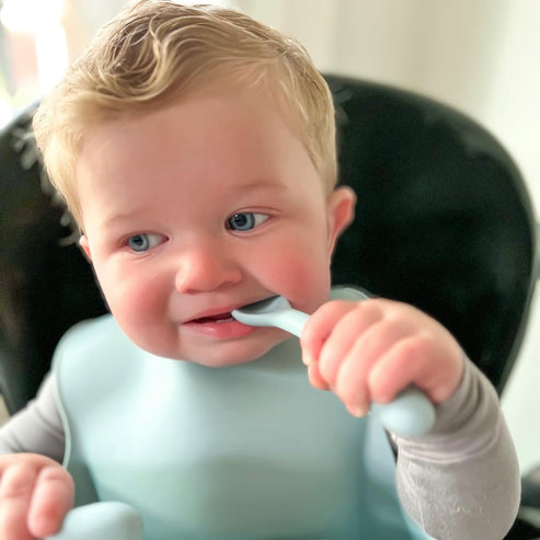 My First Silicone Utensils | Light Sage