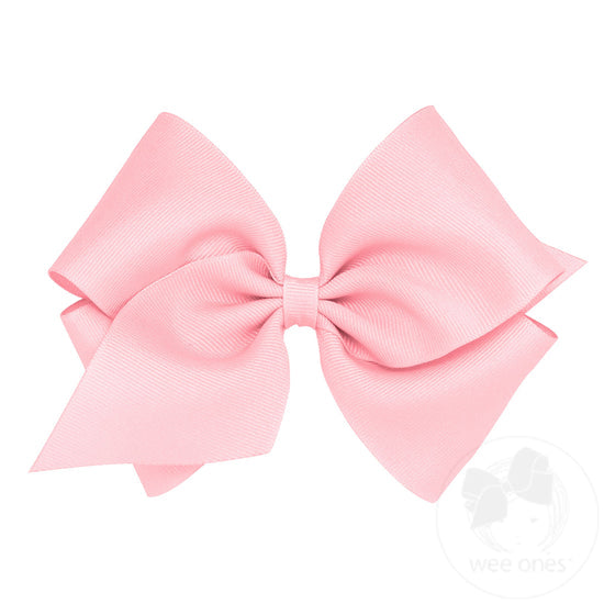 Classic | Light Pink Grosgrain Bow