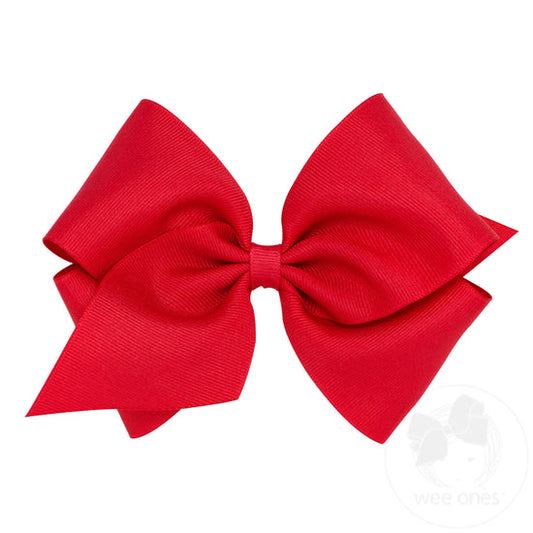 Classic | Red Grosgrain Bow